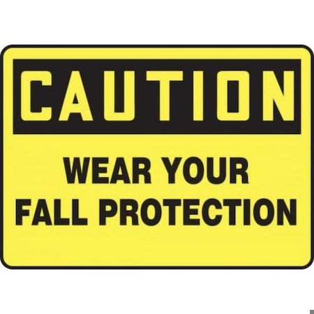 Accuform OSHA DANGER SAFETY SIGN FALL MFPR108XT MFPR108XT